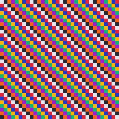 Example finished artwork — pixel-accurate print from digital master