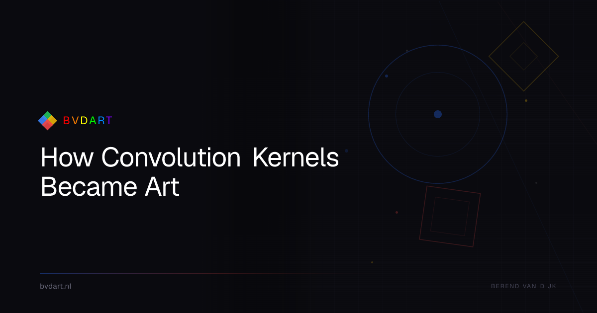 How Convolution Kernels Became Art — BVDART